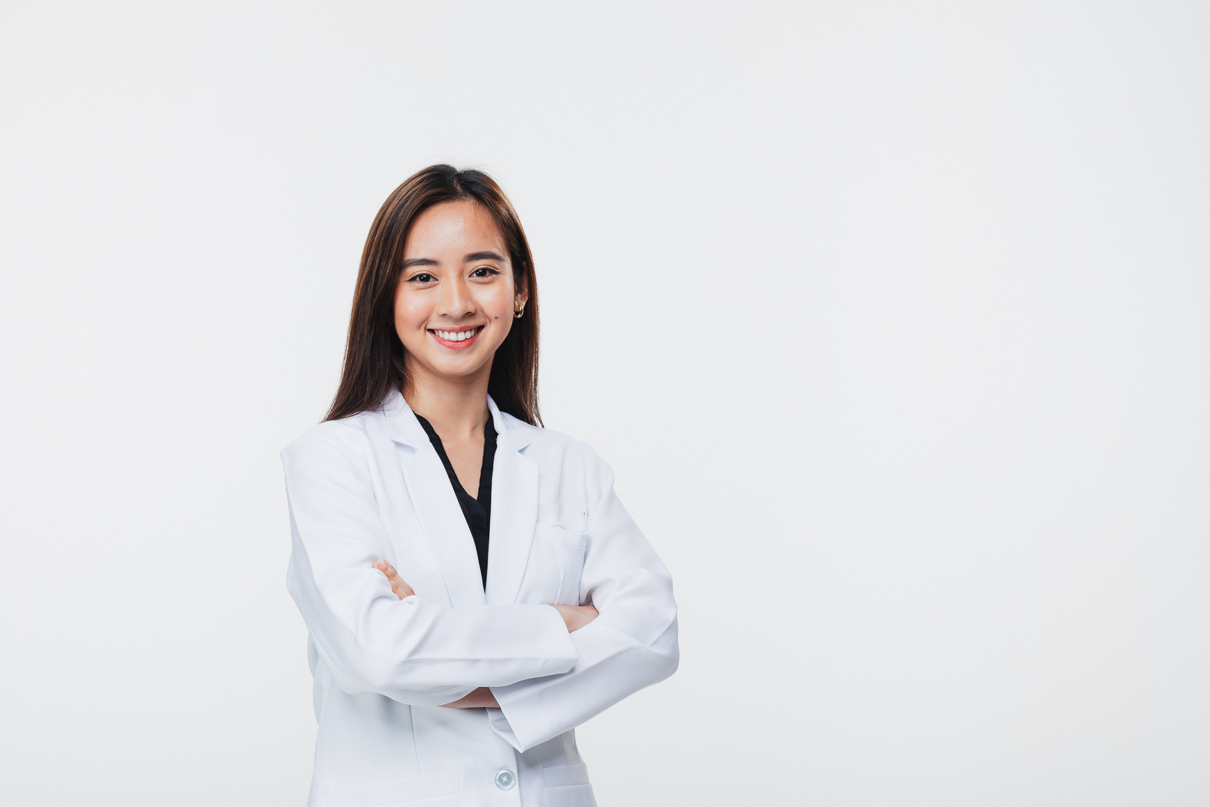 Female Doctor in White Coat